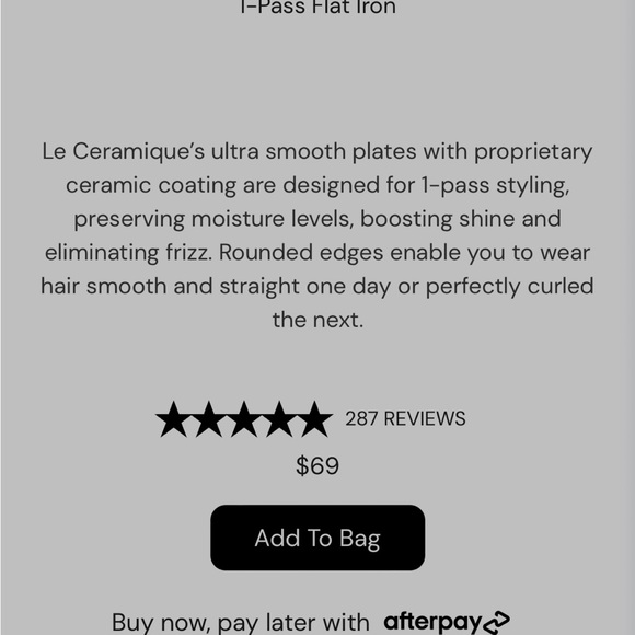 L’ange LeCeramique flat iron - Picture 4 of 6